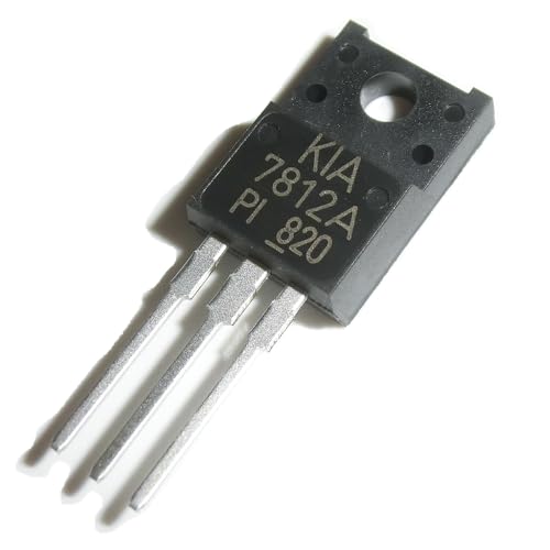 Pack of 10 KIA7812API TO-220F KIA7812A KIA7812 7812API 7812A 12V Three Terminal Positive Voltage Regulators Transistor von FENXINCHIP