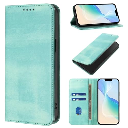FERLAN Handyhülle für Honor Magic 7 Lite/Honor X9C 5G Hülle Leder Premium Klappbar Flip Wallet Phone Cover mit Magnet Kartenfach Standfunktion Schutzhülle,360° Schutz Stoßfest,hellgrün FERLAN Handyhülle für Honor Magic 7 Lite/Honor X9C 5G Hülle Leder Premium Klappbar Flip Wallet Phone Cover mit Magnet Kartenfach Standfunktion Schutzhülle,360° Schutz Stoßfest,hellgrün von FERLAN