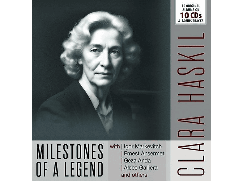 Clara Haskil - 10 Original Albums (CD) von FERMATA