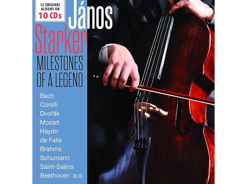 Janos Starker - Milestones Of A Legend 12 Original Albums (CD) von FERMATA