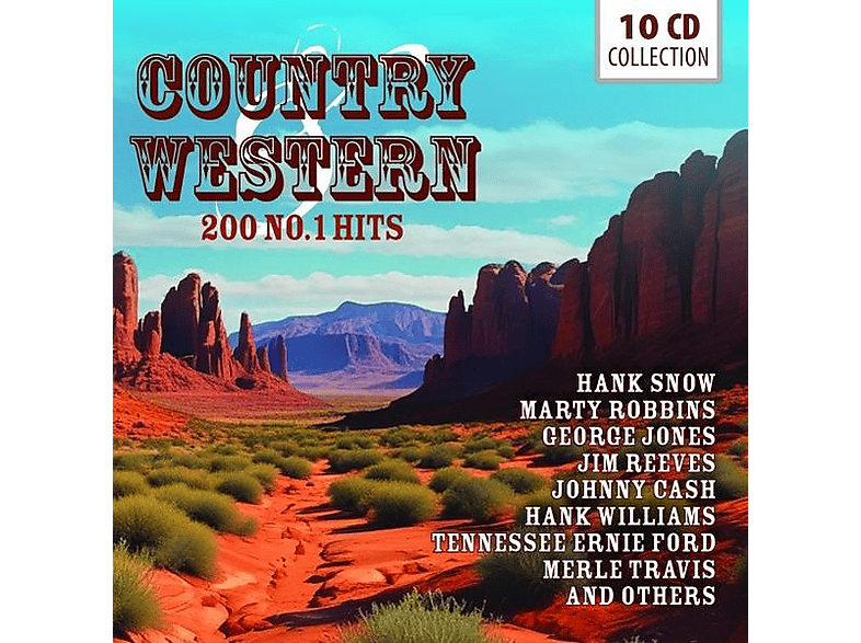 VARIOUS - Country And Western 200 No. 1 Hits (CD) von FERMATA