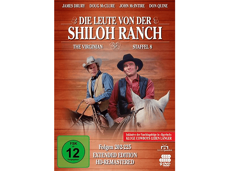 Die Leute von der Shiloh Ranch-Staffel 8 DVD von FERNSEHJUW