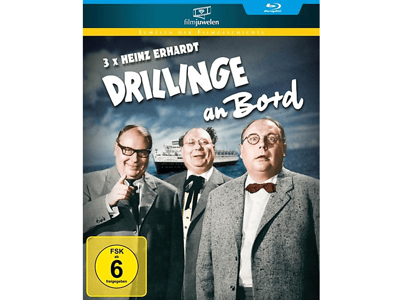Heinz Erhardt - Drillinge an Bord Blu-ray von FERNSEHJUW