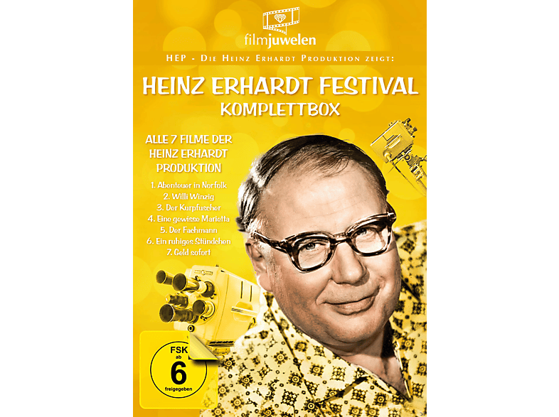 Heinz Erhardt Festival DVD von FERNSEHJUW