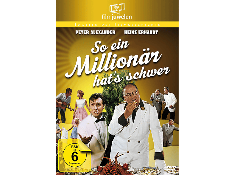 Heinz Erhardt - So ein Millionär hat’s schwer DVD Heinz Erhardt - So ein Millionär hat’s schwer DVD von FERNSEHJUW