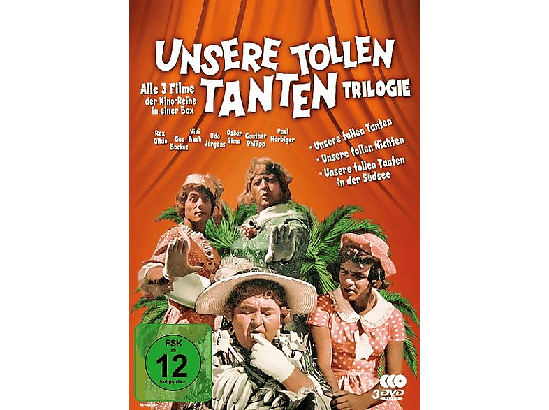 Unsere tollen Tanten Trilogie - Alle 3 Filme der Reihe in einer Box DVD Unsere tollen Tanten Trilogie - Alle 3 Filme der Reihe in einer Box DVD von FERNSEHJUW
