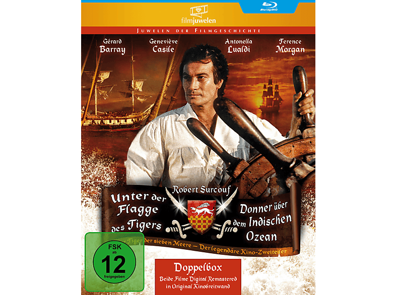 Unter der Flagge des Tigers / Donner über dem Indischen Ozean Blu-ray Unter der Flagge des Tigers / Donner über dem Indischen Ozean Blu-ray von FERNSEHJUW