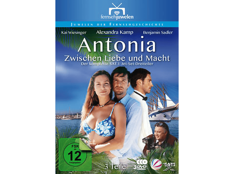 ANTONIA - ZWISCHEN LIEBE UND MACHT 3 TEILE DVD von FERNSEHJUWELEN