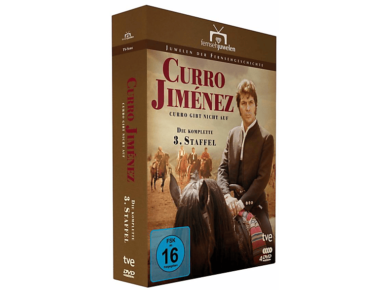 Curro Jimenez: gibt nicht auf-Die komplette 3. Staffel DVD von FERNSEHJUWELEN