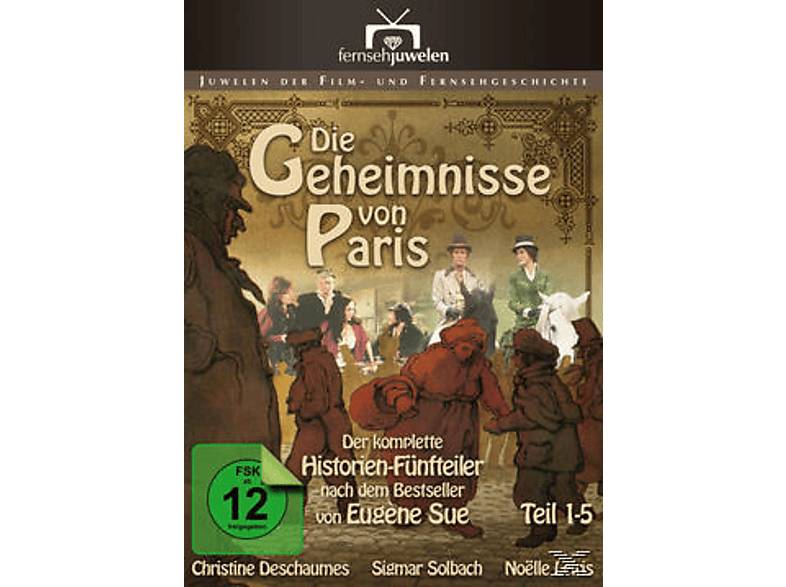 Die Geheimnisse von Paris - Teil 1-5 DVD von FERNSEHJUWELEN