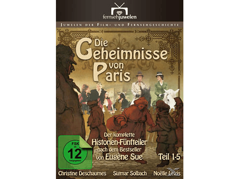 Die Geheimnisse von Paris - Teil 1-5 DVD Die Geheimnisse von Paris - Teil 1-5 DVD von FERNSEHJUWELEN