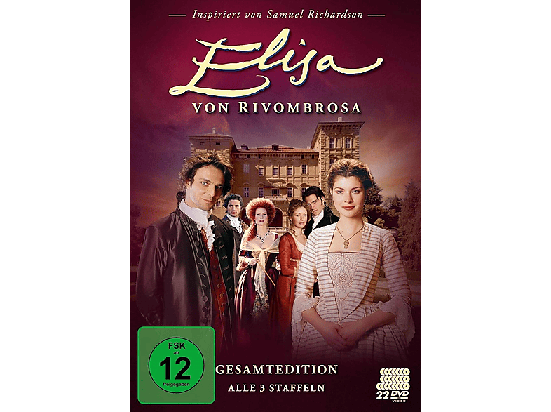 Elisa von Rivombrosa - Staffeln 1-3 Gesamtedition DVD Elisa von Rivombrosa - Staffeln 1-3 Gesamtedition DVD von FERNSEHJUWELEN