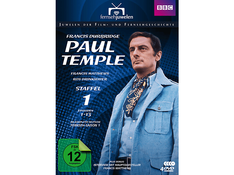 Francis Durbridge: Paul Temple - Box 1 DVD von FERNSEHJUWELEN