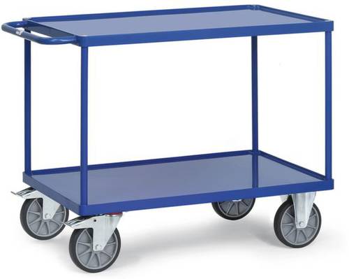 Fetra 2400W Tischwagen Stahl pulverbeschichtet Traglast (max.): 400kg Brillantblau (RAL 5007) von FETRA