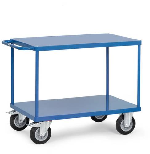 Fetra 2403B Tischwagen Stahl pulverbeschichtet Traglast (max.): 500kg Brillantblau (RAL 5007) von FETRA