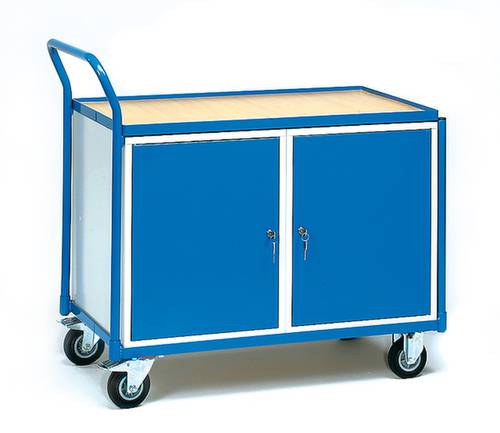 Fetra 2633 Tisch- und Schrankwagen Stahl pulverbeschichtet Traglast (max.): 250kg Brillantblau (RAL von FETRA