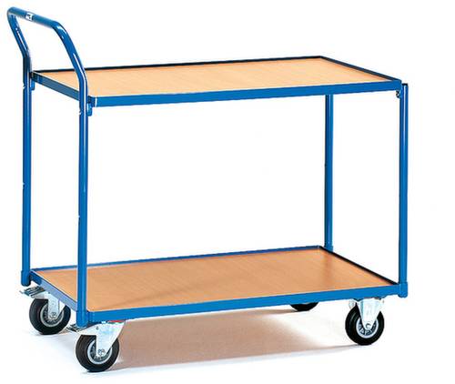 Fetra 2740 Tischwagen Stahl pulverbeschichtet Traglast (max.): 250kg Brillantblau (RAL 5007) von FETRA