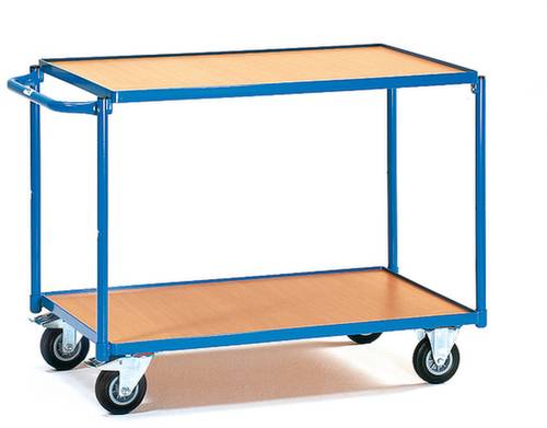 Fetra 2942 Tischwagen Stahl pulverbeschichtet Traglast (max.): 250kg Brillantblau (RAL 5007) von FETRA