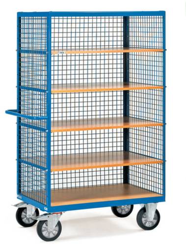 Fetra 3392 Schrankwagen Stahl pulverbeschichtet Traglast (max.): 750kg Brillantblau (RAL 5007) von FETRA