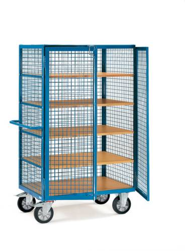 Fetra 4393 Schrankwagen Stahl pulverbeschichtet Traglast (max.): 750kg Brillantblau (RAL 5007) von FETRA