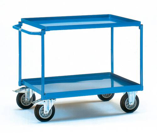 Fetra 4820 Tischwagen Stahl pulverbeschichtet Traglast (max.): 400kg Brillantblau (RAL 5007) von FETRA