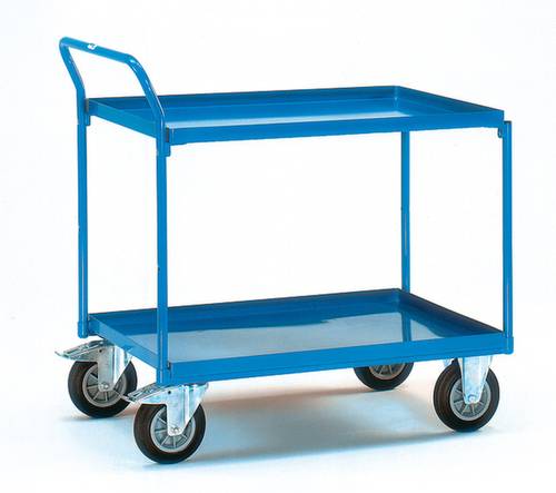 Fetra 4922 Tischwagen Stahl pulverbeschichtet Traglast (max.): 400kg Brillantblau (RAL 5007) von FETRA