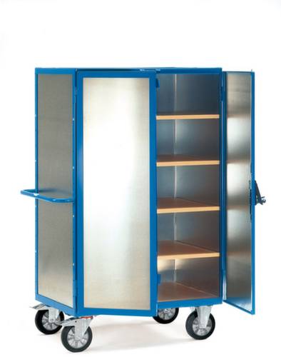 Fetra 5592 Schrankwagen Aluminium pulverbeschichtet Traglast (max.): 750kg Brillantblau (RAL 5007) von FETRA