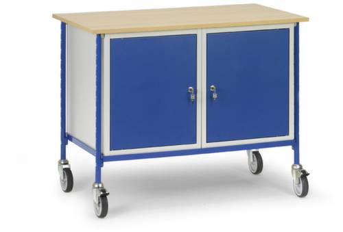 Fetra 5868 Tisch- und Schrankwagen Stahl pulverbeschichtet Traglast (max.): 150kg Brillantblau (RAL von FETRA