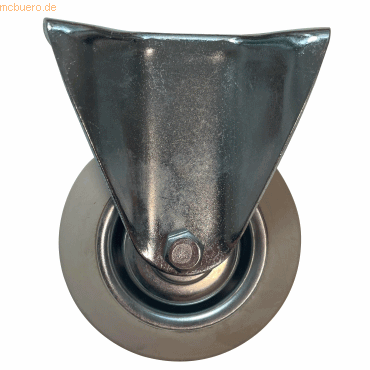 Fetra Bockrolle 71921 DM100mm Vollgummi blaugrau von FETRA