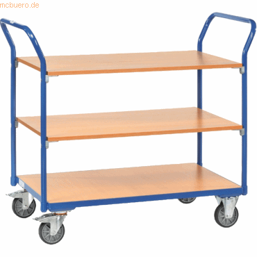 Fetra Tischwagen 1802 Ladefläche 1.000x600mm blau Fetra Tischwagen 1802 Ladefläche 1.000x600mm blau von FETRA