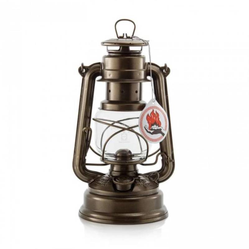 Feuerhand Sturmlaterne 276 Bronze incl. Docht von FEUERHAND