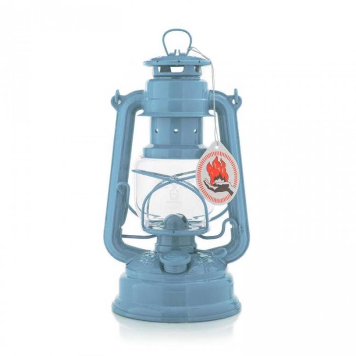 Feuerhand Sturmlaterne 276 Pastellblau incl. Docht Feuerhand Sturmlaterne 276 Pastellblau incl. Docht von FEUERHAND