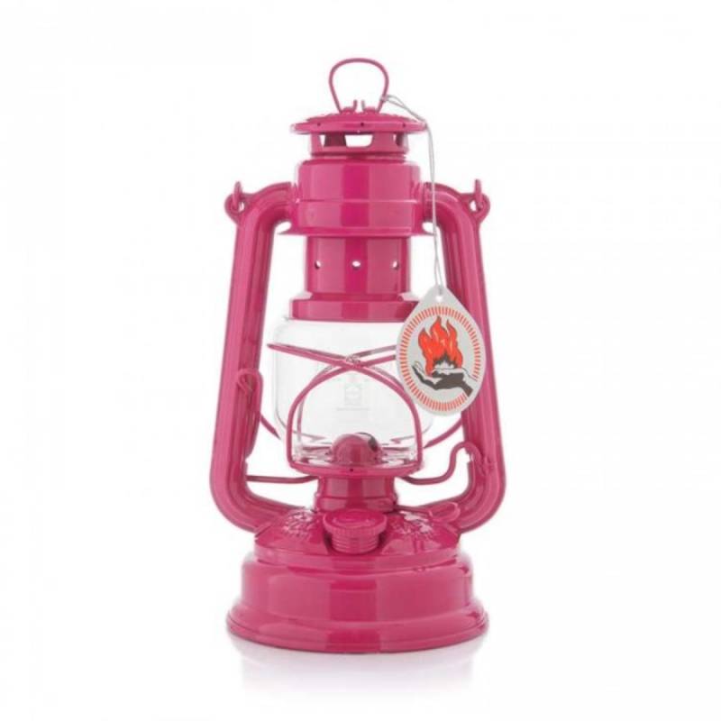 Feuerhand Sturmlaterne 276 Telemagenta incl. Docht von FEUERHAND