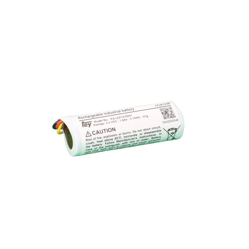 Notleuchtenakku LiFePO4 3,2V 1,8Ah XHP3 Anschluss von FEY