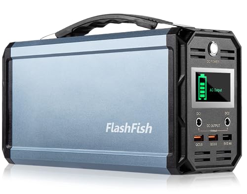 Tragbarer Powerstation 300W,222Wh Solargenerator mit DC AC USB,60000mAh Notstromaggregat Powerbank mit Steckdose für Reisen,Camping und Notfälle Tragbarer Powerstation 300W,222Wh Solargenerator mit DC AC USB,60000mAh Notstromaggregat Powerbank mit Steckdose für Reisen,Camping und Notfälle von FF FLASHFISH