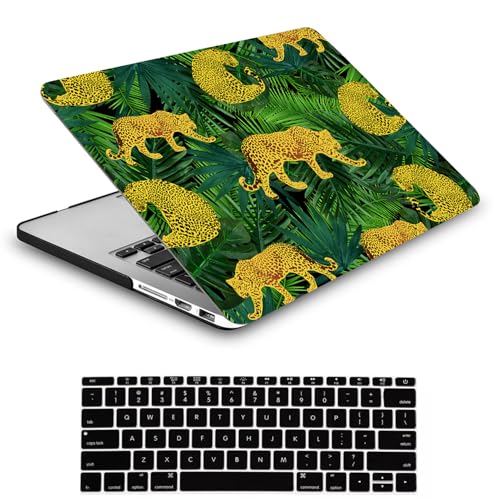FFBOFFC Hülle Kompatibel mit MacBook Pro 13 Zoll 2012 2011 2010 2009 2008 Alte Version Modell A1278 mit CD-ROM, Plastik Hartschale Schutzhülle Case & Tastaturabdeckung, Kühler Leopard FFBOFFC Hülle Kompatibel mit MacBook Pro 13 Zoll 2012 2011 2010 2009 2008 Alte Version Modell A1278 mit CD-ROM, Plastik Hartschale Schutzhülle Case & Tastaturabdeckung, Kühler Leopard von FFBOFFC