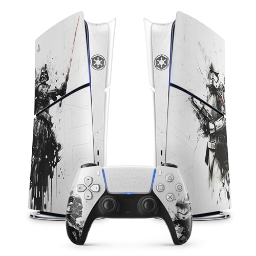 PS5 Skin Trooper Sticker, Aufkleber für Playstation 5, Konsole und Controller, Slim Edition Digital, Skin Trooper (1 Controller) von FFrame