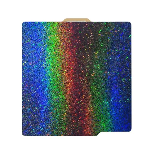 FGDTREE 257 X 257 Mm Farbstahlplatte PEY+PEI Bauplatte Für Labor-3D Drucker Kratzfest Und Langlebig 257 X 257 Mm von FGDTREE