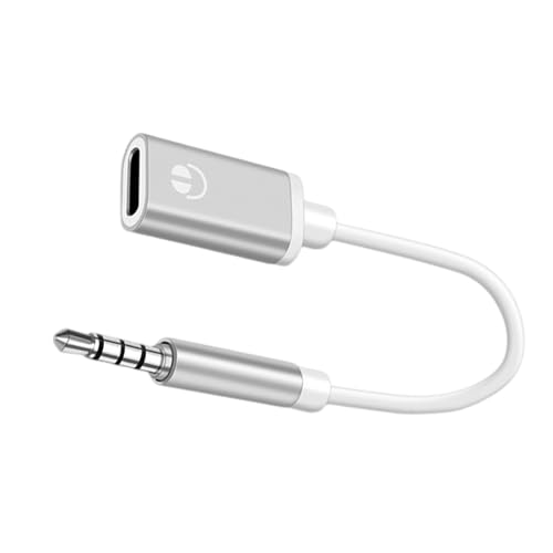 FGDTREE Flexibler Typ-C-auf-3,5-mm-Kopfhörer-Adapter, unterstützt Musik und Anrufe für Handys und Tablets FGDTREE Flexibler Typ-C-auf-3,5-mm-Kopfhörer-Adapter, unterstützt Musik und Anrufe für Handys und Tablets von FGDTREE