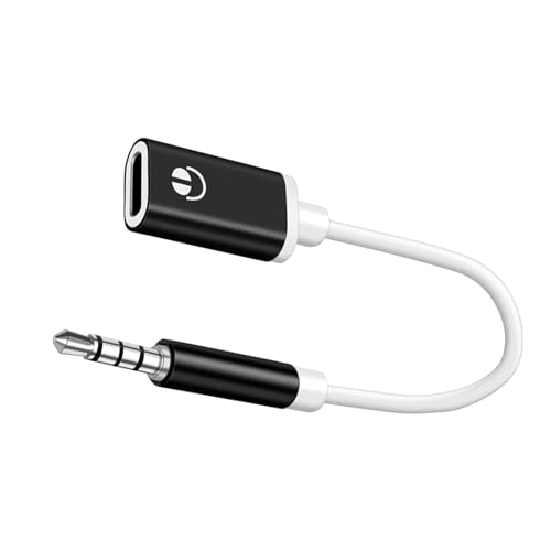 FGDTREE Flexibler Typ-C-auf-3,5-mm-Kopfhörer-Adapter, unterstützt Musik und Anrufe für Handys und Tablets FGDTREE Flexibler Typ-C-auf-3,5-mm-Kopfhörer-Adapter, unterstützt Musik und Anrufe für Handys und Tablets von FGDTREE