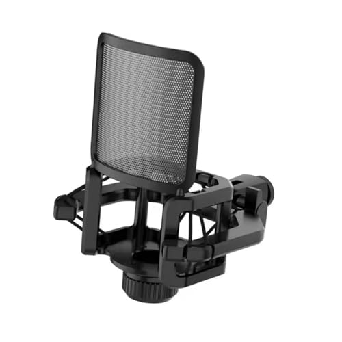 Mikrofon-Stoßdämpferhalterung mit Filter Shock Mount Mikrofon Shock Mount Suspension Professional Mikrofon-Stoßdämpferhalterung mit Filter Shock Mount Mikrofon Shock Mount Suspension Professional von FGDTREE