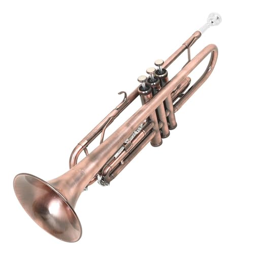 Anfänger Trompete B-Trompete Instrument geeignet für Erwachsene und Anfänger Anfänger Trompete B-Trompete Instrument geeignet für Erwachsene und Anfänger von FGRTYUX