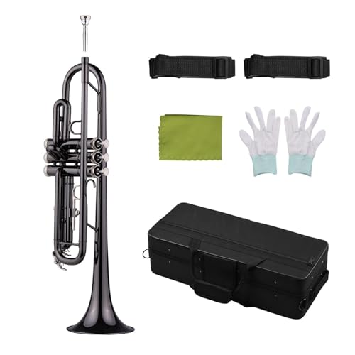 Anfänger Trompete Bb-Trompetenset für Anfänger Musikinstrumente von FGRTYUX