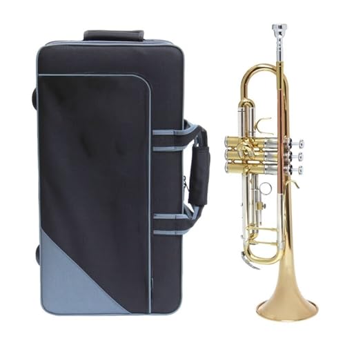 Anfänger Trompete Blechblasinstrument Trompete B-Dur für Anfänger geeignet Anfänger Trompete Blechblasinstrument Trompete B-Dur für Anfänger geeignet von FGRTYUX