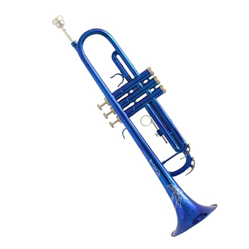Anfänger Trompete Professionelles Instrument B-Trompete geeignet für Anfänger für Üben von FGRTYUX