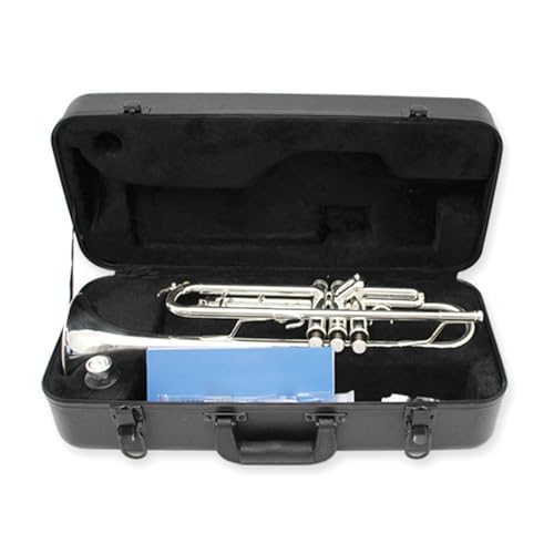 Anfänger Trompete Professionelles Performance-B-Trompete versilbertes Instrument Anfänger Trompete Professionelles Performance-B-Trompete versilbertes Instrument von FGRTYUX