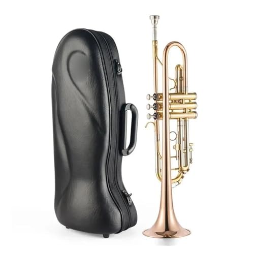 Anfänger Trompete Trompete professionelles Musikinstrument B-Phosphorkupfer von FGRTYUX