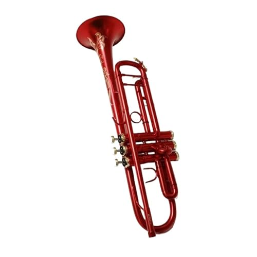 Anfänger Trompete Trompete professionelles Musikinstrument geeignet für Anfänger professionelle Leistung von FGRTYUX