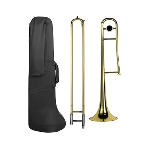 Anfängerposaune Posaune professionelle B flach geeignet für erwachsene Anfänger Goldlack Messinginstrument Anfängerposaune Posaune professionelle B flach geeignet für erwachsene Anfänger Goldlack Messinginstrument von FGRTYUX
