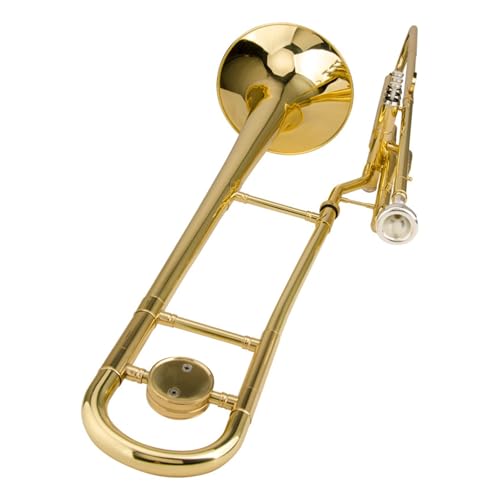 Anfängerposaune Professionelles B-Posaune-Instrument mit Goldlackierung Anfängerposaune Professionelles B-Posaune-Instrument mit Goldlackierung von FGRTYUX